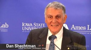 Nobel Laureate Dan Shechtman returns to campus